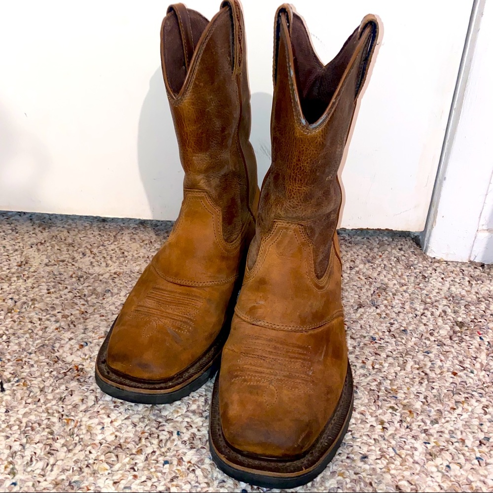 Mens Leather Boots